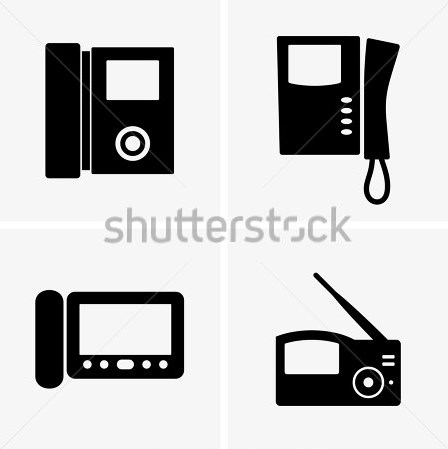 черно белый домофон цена, черно-белый видеодомофон в Москве